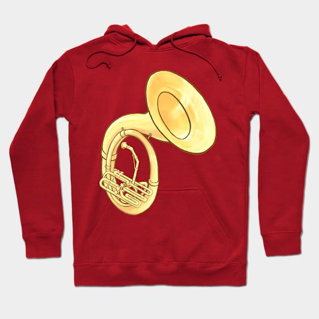 Sousaphone Hoodie by ElectronicCloud